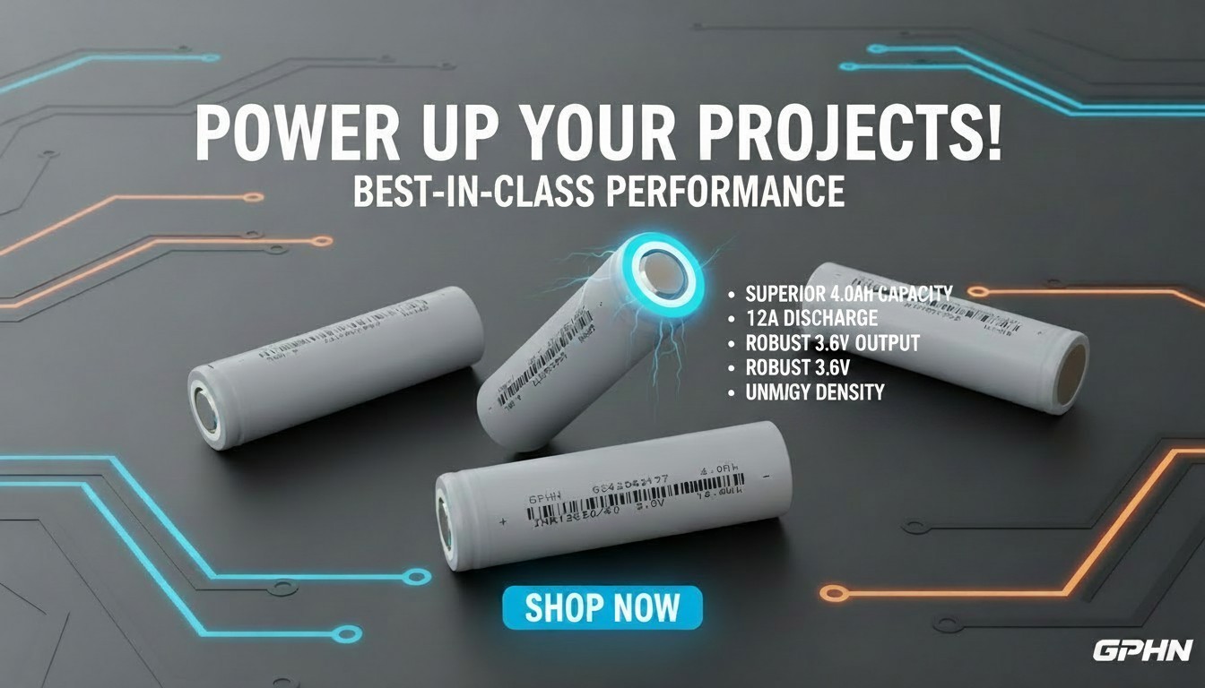 Great power GPHN INR18650-4000D-3C 12A