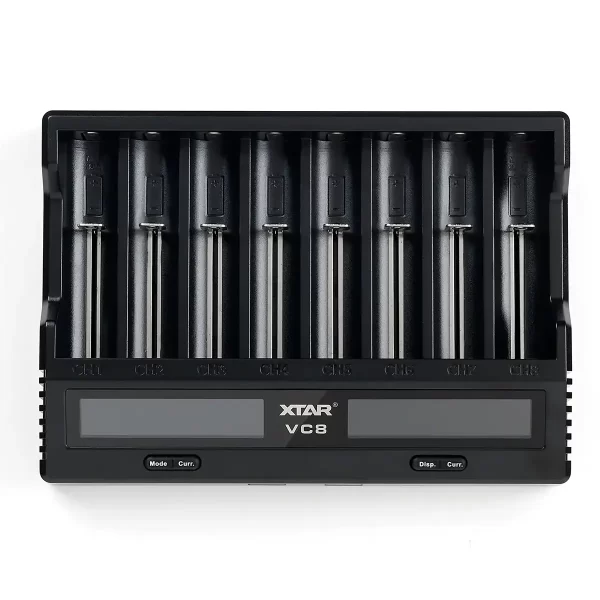 XTAR VC8 8-Channel Battery Charger