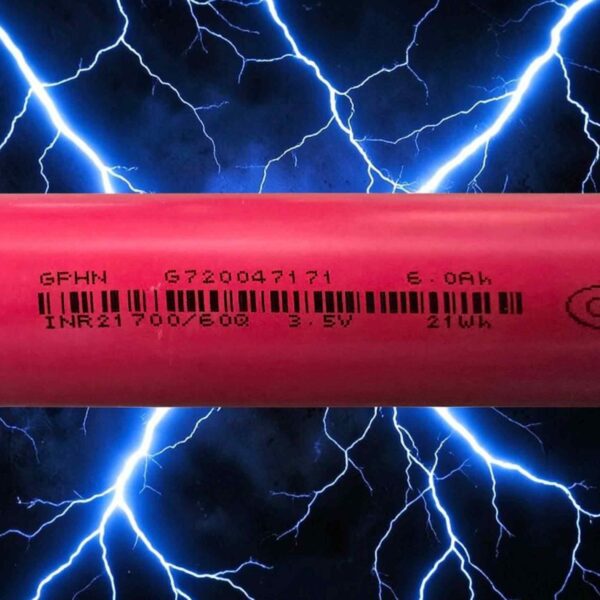 Great Power INR21700-60Q 6000mAh 50A/125 80C Cut off